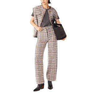 ba&sh - Tamour Tweed Bootcut Pants